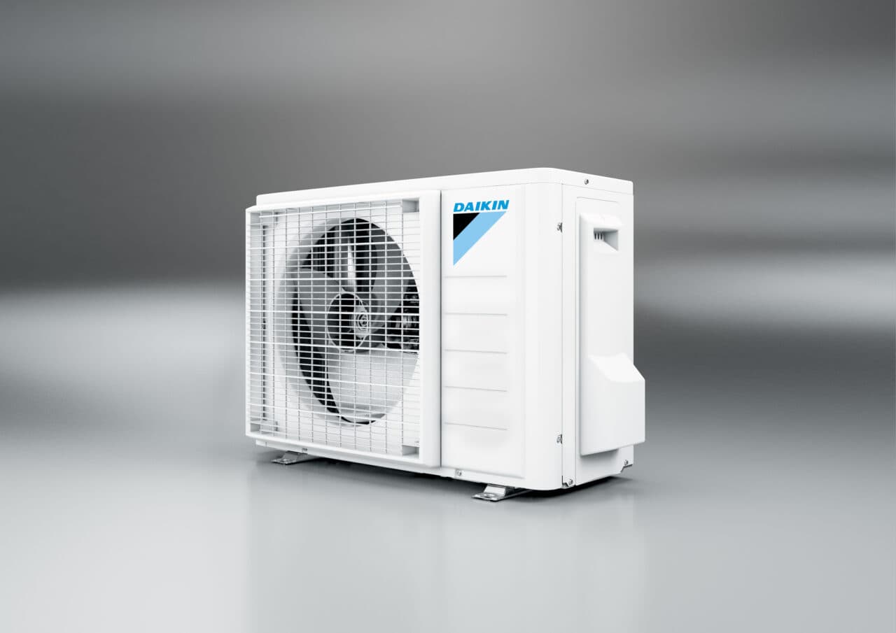 Daikin varmepumpe utedel